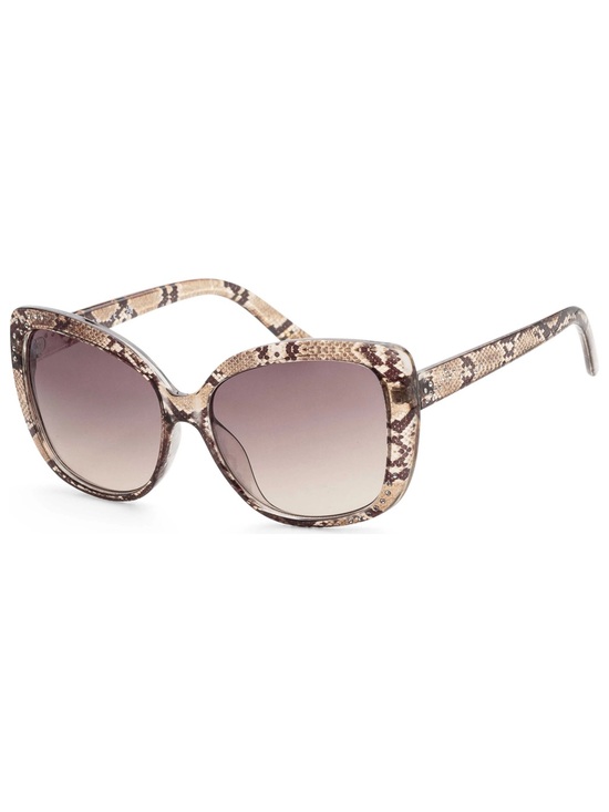 Guess Accessories - Guess Women's Cat-Eye Sunglasses in Brown Snake-Print GF0383-45F